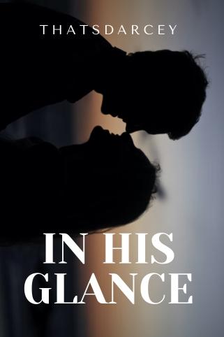 In his glance
