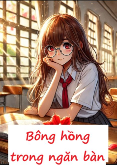 Bông hồng trong ngăn bàn