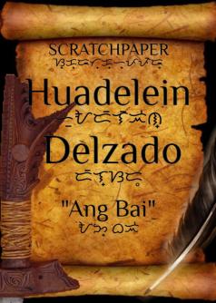 "Ang Bai" Huadelein Delzado