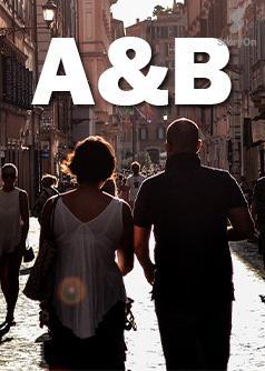 A &B